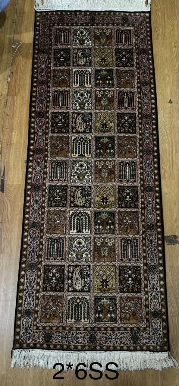 2x6 silk on silk garden-panel runner
